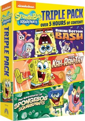 Image of SpongeBob SquarePants Triple Pack DVD boxart