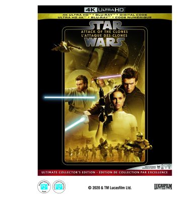 Image of Star Wars: Attack of the Clones 4K boxart