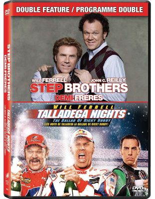 Image of Step Brothers/Talladega Nights:The Ballad Of Ricky Bobby DVD boxart