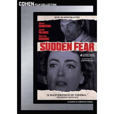 Image of Sudden Fear Kino Lorber DVD boxart