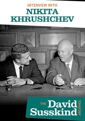 Image of David Susskind Archive: Interview With Nikita Khrushchev DVD boxart