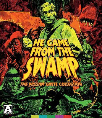 Image of He Came From The Swamp: The William Grefe Collection Arrow Films Blu-ray boxart