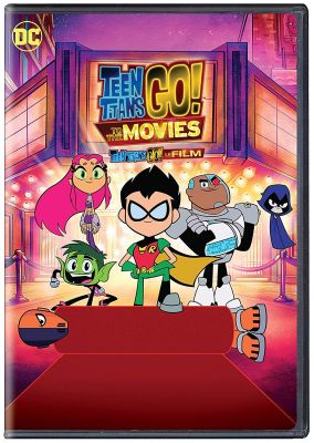 Image of Teen Titans Go! To the Movies DVD boxart