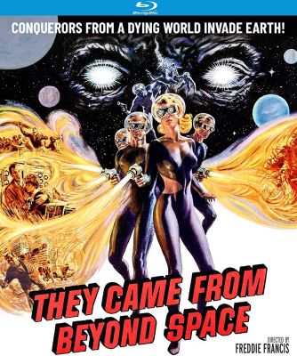 Image of They Came From Beyond Space Kino Lorber Blu-ray boxart