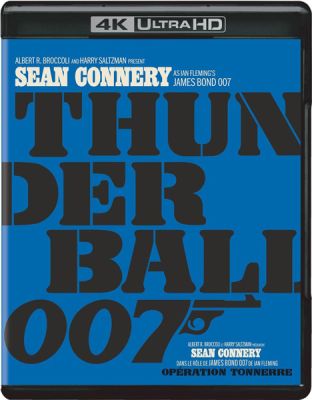 James Bond: Thunderball (4K) cover art