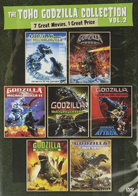 Image of Toho Godzilla Collection: Volume 2 DVD boxart