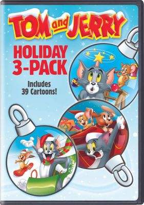 Image of Tom & Jerry Holiday 3-Pack DVD boxart