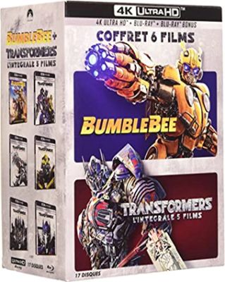 Image of Bumblebee & Transformers Ultimate 6-Movie Collection (Steelbook) 4K boxart