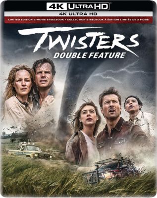 Image of Twisters - Double Feature [Steelbook] 4K SBK boxart
