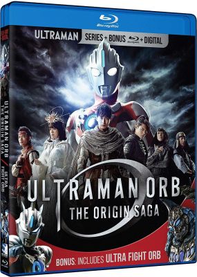 Image of Ultraman Orb: Origin Saga and Ultra Fight Orb Blu-ray boxart