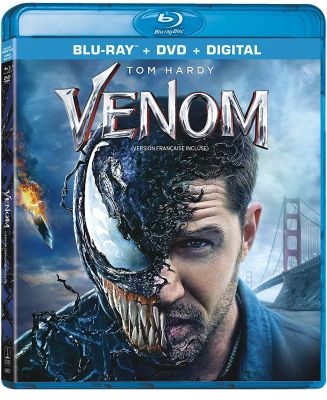 Image of Venom Blu-ray boxart