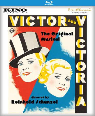 Image of Victor And Victoria Kino Lorber Blu-ray boxart