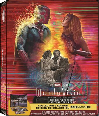 Image of WandaVision: The Complete Series Collectors Edition Steelbook 4K boxart