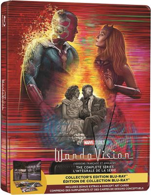 Image of WandaVision: The Complete Series Collectors Edition Steelbook Blu-ray boxart