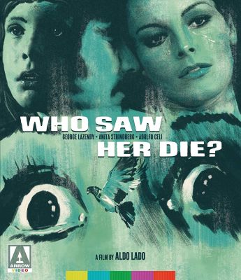Image of Who Saw Her Die? Arrow Films Blu-ray boxart