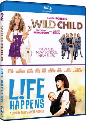 Image of Wild Child and Life Happens Blu-ray boxart