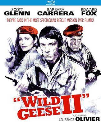 Image of Wild Geese II Kino Lorber Blu-ray boxart
