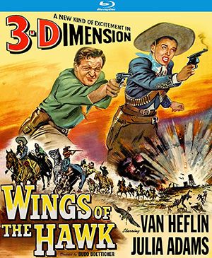 Image of Wings of the Hawk 3D Kino Lorber 3D Blu-ray boxart