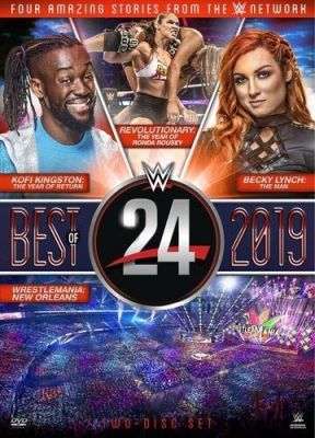 Image of WWE24: The Best of 2019 DVD boxart