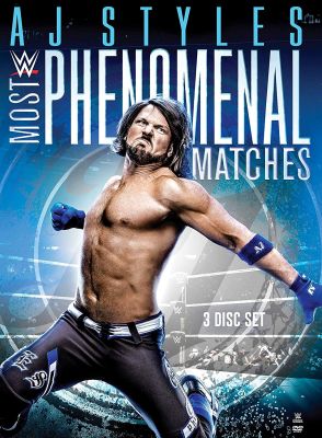 Image of WWE: AJ Styles: Most Phenomenal Matches DVD boxart