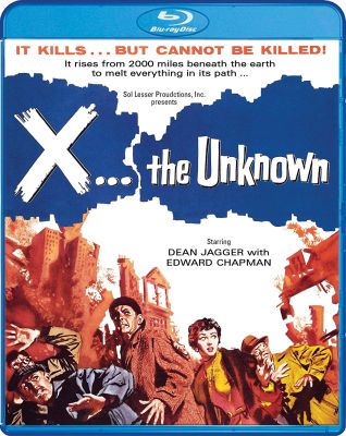 Image of X The Unknown BLU-RAY boxart