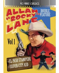 Allan Rocky Lane Western Double Feature Vol 1 (El Paso Stam