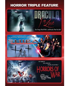 Dracula In Love + Shira: The Vampire Samurai + Horrors Of War [Horror Triple Feature]