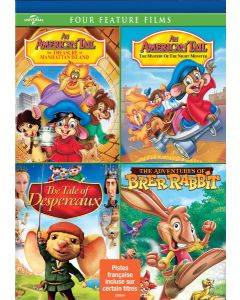 An American Tail: The Treasure of Manhattan Island/An American Tail: The Mystery of the Night Monster/The Tale of Despereaux/The Adventures of Brer Rabbit Family Fun Pack (DVD)