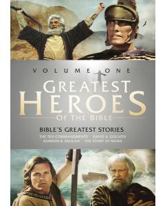 Greatest Heroes of the Bible: Vol 1 - The Bible's Greatest Stories: The Ten Commandments/The Story of Noah/David & Goliath/Samson & Deliah (DVD)