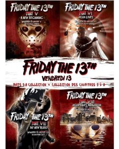 Friday The 13th: Deluxe Edition Four Pack (V-VIII) (DVD)