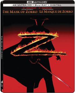 Mask Of Zorro, The (25th Anniversary Limited Edition Steelbook) (4K)