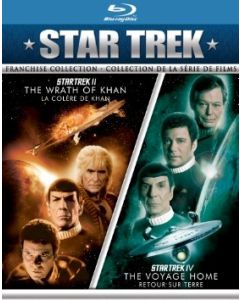 Star Trek II: The Wrath of Khan/Star Trek IV: The Voyage Home (Blu-ray)