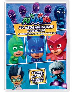 PJ Masks: 20 Mega Missions Collections  (DVD)