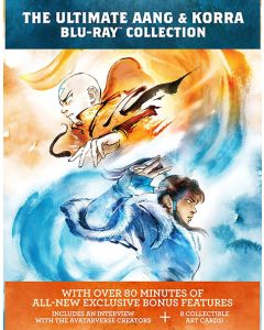 Avatar & Legend of Korra Complete Series Collection  The Ultimate Aang & Korra  with Bonus Disc (Blu-ray)