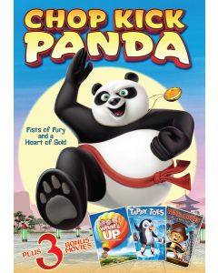 Chop Kick Panda + 3 Bonus Movies (What's Up?/Puss in Boots/Tappy Toes) (DVD)