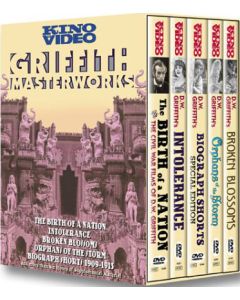 Griffith Masterworks (The Birth of a Nation / Intolerance / Broken Blossoms / Orphans of the Storm / Biograph Shorts 1909-1913) (DVD)