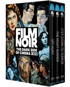 Film Noir:Dark Side of Cinema XIII [Spy Hunt/Night Runner/Step Down to Terror]BD (Blu-ray)