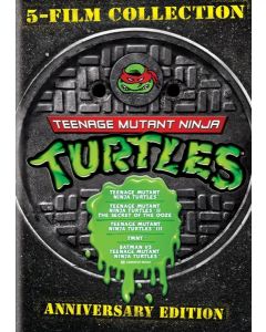 Teenage Mutant Ninja Turtles 5 Film Collection (DVD)