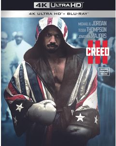Creed III 4K + Blu-ray combo pack on sale at Cinema 1.