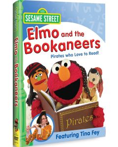 Sesame Street: Elmo and the Bookaneers: Pirates Who Love to Read! (DVD)