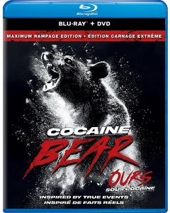 Cocaine Bear Blu-ray + DVD combo pack on sale at Cinema 1