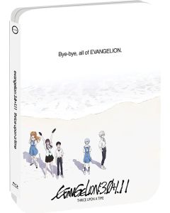 Evangelion: 3.0+1.01 Thrice Upon a Time (Limited Edition SteelBook) (Blu-ray)