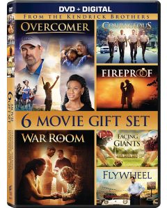Courageous, Facing Giants, Fireproof, Overcomer, Flywheel, War Room (DVD)