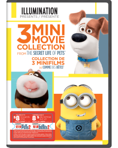 Illumination Presents 3-Mini Movie Collection from The Secret Life of Pets (DVD)