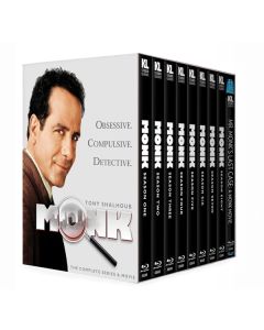 MONK: THE COMPLETE SERIES & MOVIE (Blu-ray)