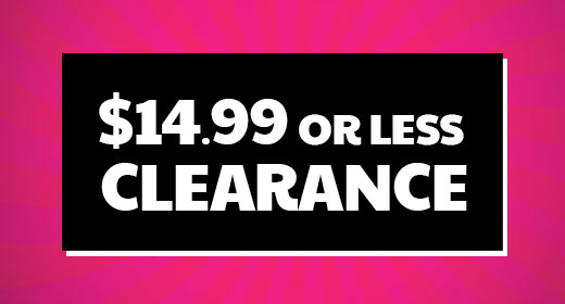 $14.99 or Less Clearance Sale