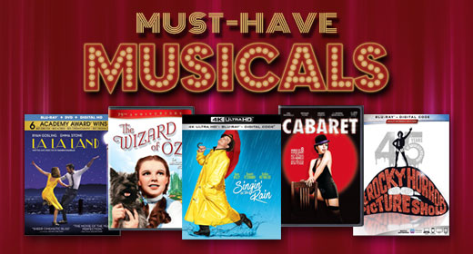 Must-Have Movie Musicals | Cinema 1 In-store and Online