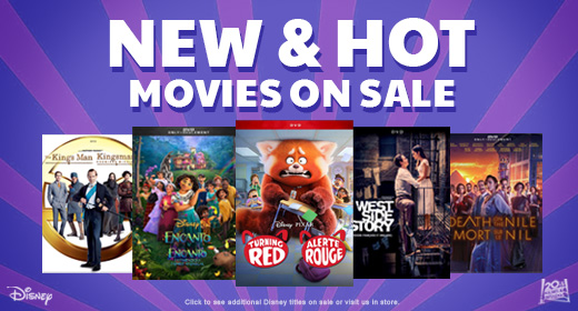 New and Hot Movies on Sale