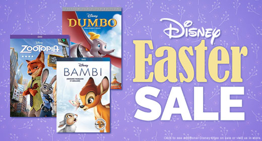 Disney Easter Sale | Cinema 1 In-store and Online