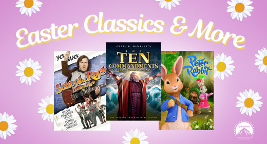 Paramount Easter Sale | Cinema 1 In-store and Online